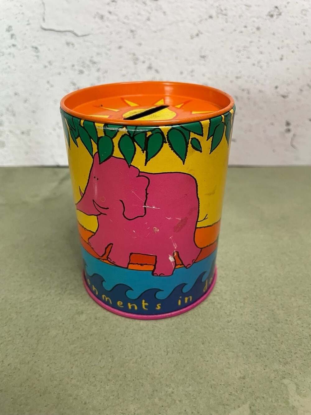 The Body Shop Animals In Danger Environments Fundraiser Tin Savings Bank